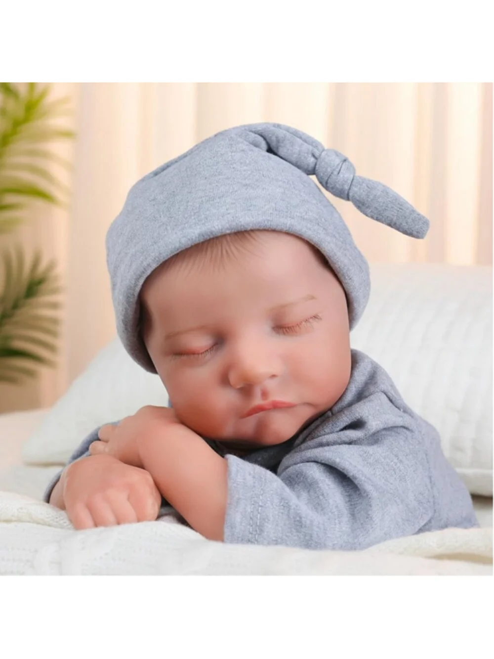 Realistic Reborn Baby Dolls - 18 Inch Full Vinyl Body Lifelike Reborn Boy Doll